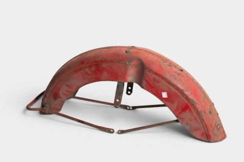 BSA: A c1950s BSA front mudgaurd with stays [Location: Melbourne]