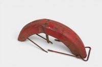 BSA: A c1950s BSA front mudgaurd with stays [Location: Melbourne] - 2