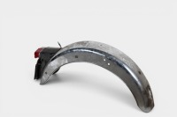 BSA: A BSA Super Rocket rear mudguard with number plate bracket & tail light [Location: Melbourne]