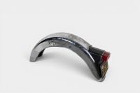 BSA: A BSA Super Rocket rear mudguard with number plate bracket & tail light [Location: Melbourne] - 2