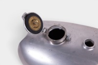 BSA: A BSA B44 Victor alloy fuel tank with cap & tap [Location: Melbourne] - 3