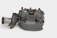 BSA: A BSA 500cc Goldstar parts engine, thought to be from a factory scrambler racebike [Location: Melbourne] - 3