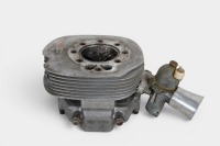 BSA: A BSA 500cc Goldstar parts engine, thought to be from a factory scrambler racebike [Location: Melbourne] - 5