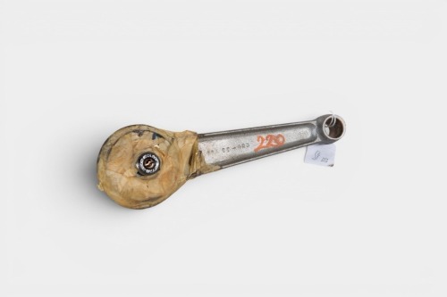 BSA: A NOS BSA conrod with big end assembly, stamped 'BSA 66483'