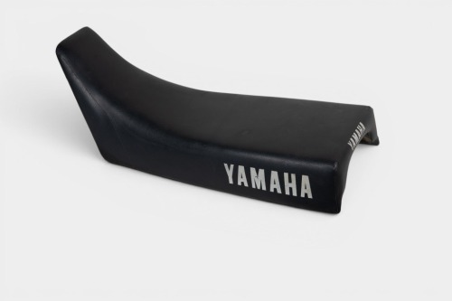 YAMAHA: A Yamaha c1980s original black vinyl seat, believed to suit IT & YZ models