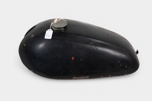 NORTON: A Norton Atlas two gallon (USA market) fuel tank, with cap