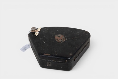 MATCHLESS: A Matchless rigid frame tool box with original paintwork