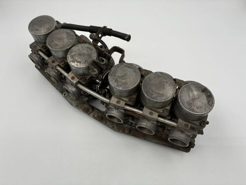 HONDA: A set of six carburettors from a CBX 1000, condition [Location:Sydney]