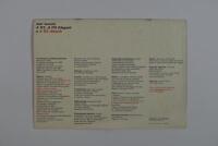AUTOBIANCHI: An original Autobianchi sales brochure. A112 Abarth model information. Italian text - 4