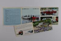 FIAT: Two interesting 1960's Fiat sales brochures. Fiat range and 2300 brochures - 3