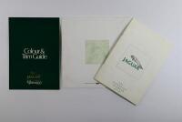 JAGUAR: Three Jaguar/Daimler sales brochures. Jaguar/Daimler 'Colour & Trim Guide'