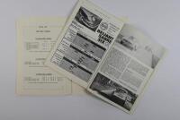 MOTOR: Two "Motor" publications. 1960's "MOTOR" Sports Car Road Tests - 3