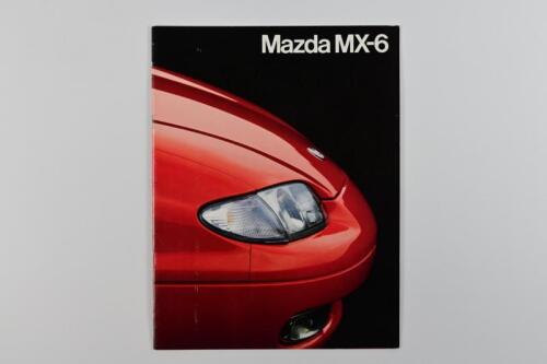 MAZDA: A Mazda MX-6 sales brochure