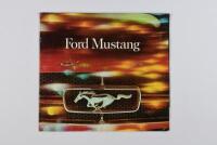 MUSTANG: A 1964 Ford Mustang fold-out sales brochure