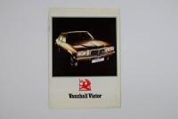 VAUXHALL: A 1974 Vauxhall Victor 1800 & 2300 colour sales brochure. Dutch text