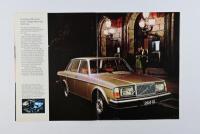 VOLVO: A 1976 Volvo 264 fold-out sales brochure - 2