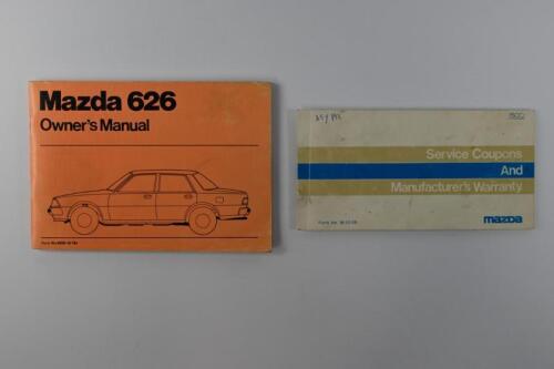MAZDA: A 1978 Mazda 626 Owner's Manual. With 1979 Service Coupons And Manufacturer's Warranty booklet