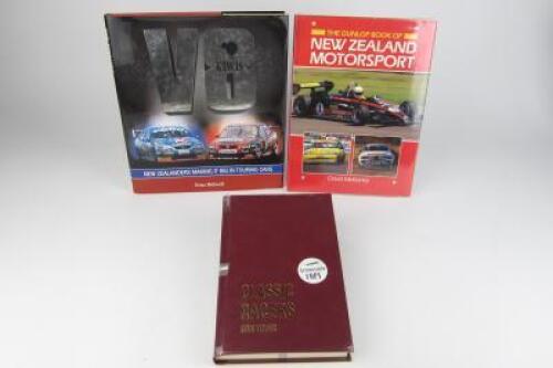 NEW ZEALAND: Three New Zealand Motorsport books (with 5 signatures)