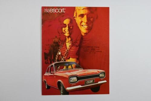 FORD ESCORT: A 1970 'New Ford escort' sales brochure