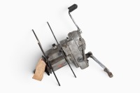 TRIUMPH: A Triumph c1962 Bonneville gearbox with plates & kick start & gear lever, stamped '104078' [Location: Melbourne] - 2