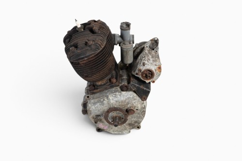 MATCHLESS: A c1930s Matchless 600cc 'sloper' engine, stamped with number '33/C1808' [Location: Melbourne]