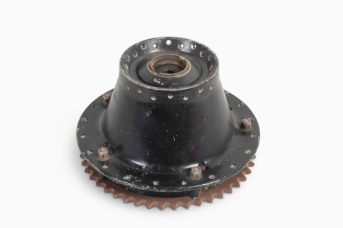TRIUMPH: A Triumph post 1973 late type conical rear wheel hub [Location: Melbourne]