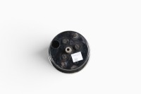 SMITHS: A Smiths 'black face' RPM x 1000, 4:1 drive ratio tachometer gauge, lens width 7.5cm [Location: Melbourne] - 2