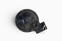 RVB HORN: An RVB (Australia) 'sun' 12v horn with bracket, 13cm wide [Location: Melbourne] - 2