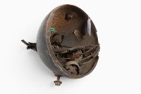 BSA: A BSA Goldstar headlight shell removed from 1957 Touring DBD34 (long switch knob) [Location: Melbourne]