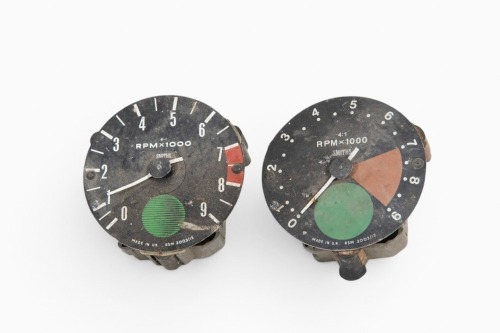 NORTON: Two incomplete Smiths gauges, one speedometer & one tachometer to suit Norton Commando [Location: Melbourne]