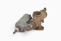 AMAL CARB: An Amal side bowl carburetor, bore width 28mm, thought to suit British single models [Location: Melbourne]