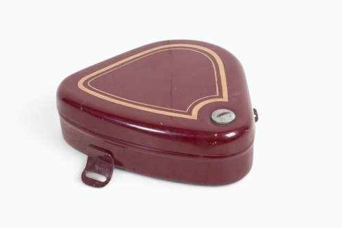 TRIUMPH: A Triumph Speed Twin / Thunderbird c1949/50 tool box [Location: Melbourne]