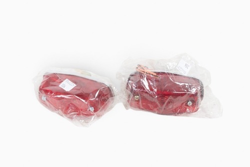 TAIL LAMPS: A pair of new tail lamps to suit c1950s British makes [Location: Melbourne]