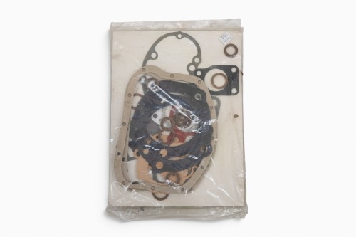 GASKETS: Two new complete sets of Harley-Davidson 74 inch overhead valve 'panhead' gaskets [Location: Melbourne]
