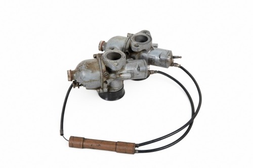 AMAL: A pair of Amal 626 concentric carburetors to suit Triumph Daytona ,bore width 26mm [Location: Melbourne]