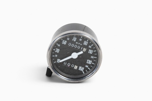 SPEEDOMETER: A new speedometer 150 MPH speedometer gauge, to suit British makes [Location: Melbourne]