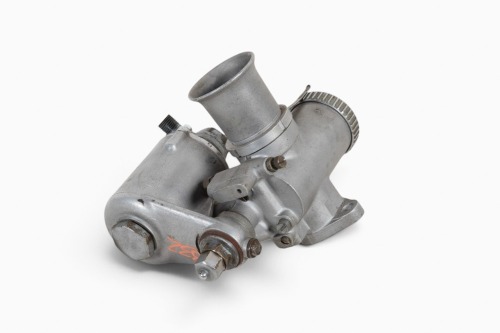 AMAL: An Amal GP carburetor with float bowl, stamped 'T10GP2', bore width 29mm [Location: Melbourne]
