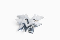 MATCHLESS: A pair Matchless chromed winged fuel tank badges [Location: Melbourne] - 3