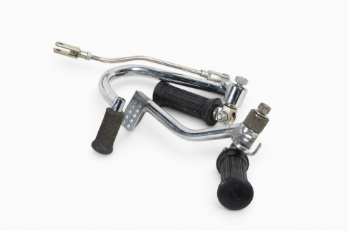 TRIUMPH / NORTON: A set of Triumph / Norton Cafe Racer rear sets, in perfect condition [Location: Melbourne]