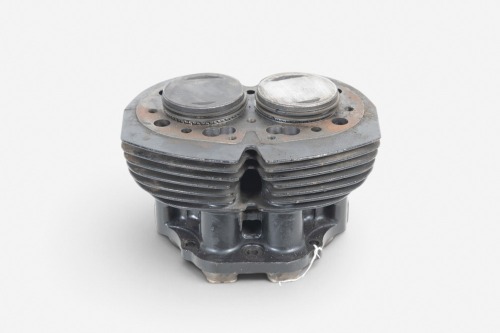 NORTON: A Norton 850 Commando cylinder barrel with pistons (standard bore) & cam followers [Location: Melbourne]