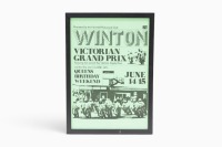 WINTON: Two promotional posters for the Hartwell Motorcycle Club events at Winton, Victoria [Location: Melbourne] - 2