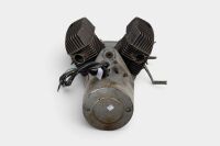 LILAC: A Lilac V-Twin 250cc engine complete with gearbox, marked '00-3153', turns [Location: Melbourne] - 3