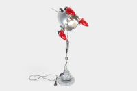 'BLAST OFF #2' A totally unique one-off coffee table/desk lamp by renowned Australian Artist - Terry Lawrie [Location: Melbourne] - 2