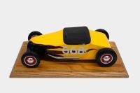 A limited edition (113/950) 1:10 scale resin cast model of Regg Schlemmer's recording breaking 1927 Ford Roadster [Location: Melbourne] - 2