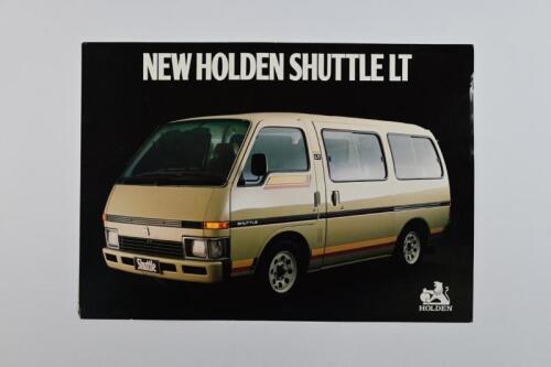 HOLDEN: A 1983 Holden Shuttle LT sales brochure