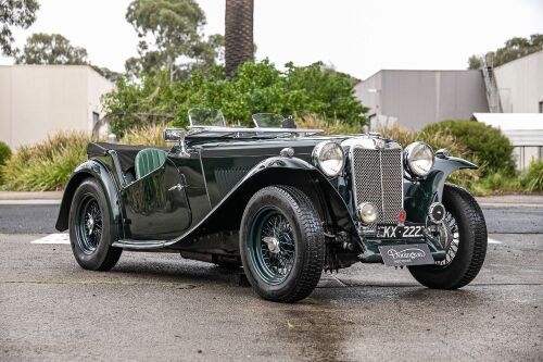 c1948 MG TC 'Supercharged' Ex-Jumbo Goddard [Location: Melbourne]