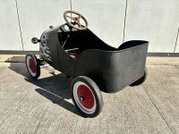 PEDAL CAR: A metal hot rod pedal car, 80cm length [Location: Sydney] - 3