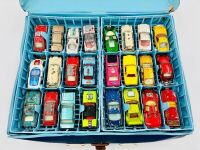 MATCHBOX: A large group of vintage 1:64 scale models, mostly Matchbox with Matchbox case [Location: Sydney] - 3