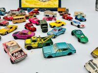 MATCHBOX: A large group of vintage 1:64 scale models, mostly Matchbox with Matchbox case [Location: Sydney] - 4