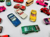 MATCHBOX: A large group of vintage 1:64 scale models, mostly Matchbox with Matchbox case [Location: Sydney] - 9